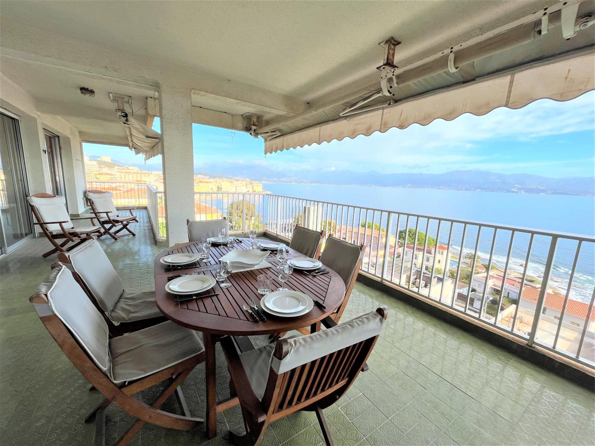 Appartement Vue Mer Carmino Ajaccio Ajaccio  Luaran gambar